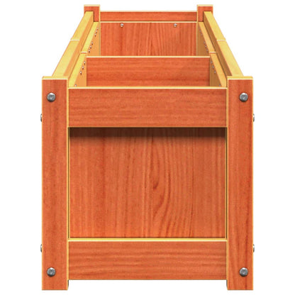 Garden Planters Solid Wood Pine Brown pine 1