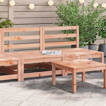 Garden Sofas Armless 2 pcs 70x70x67cm Solid Wood Pine Middle Sofa (2 pcs) Natural douglas
