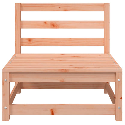 Garden Sofa 2-Seater Solid Wood Pine Corner + Chair Natural douglas