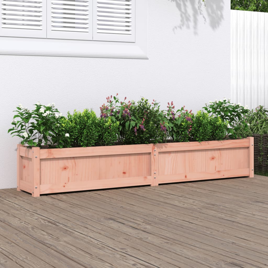 Garden Planters Solid Wood Pine Natural douglas 1