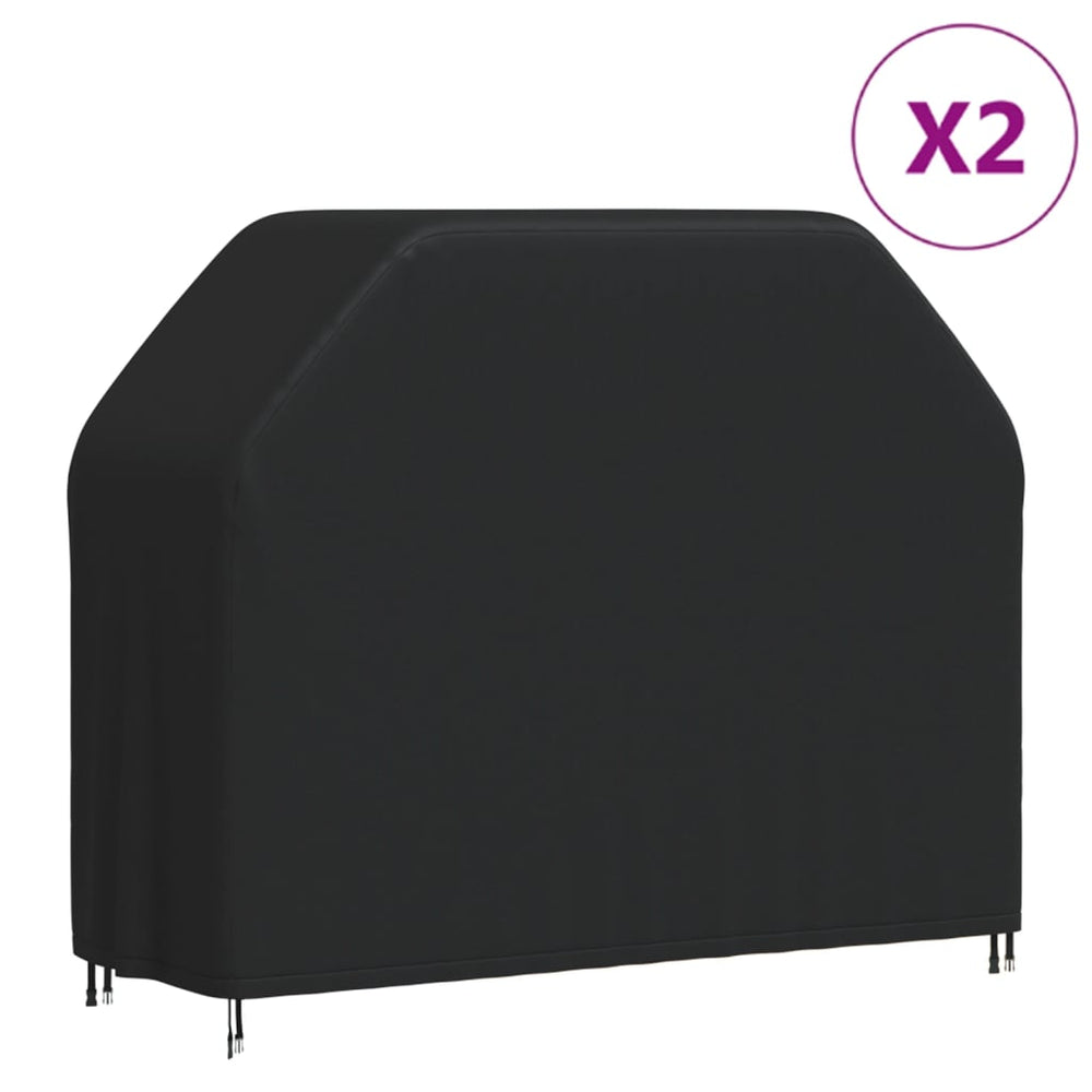 vidaXL BBQ Covers 2 pcs 420D Oxford Fabric