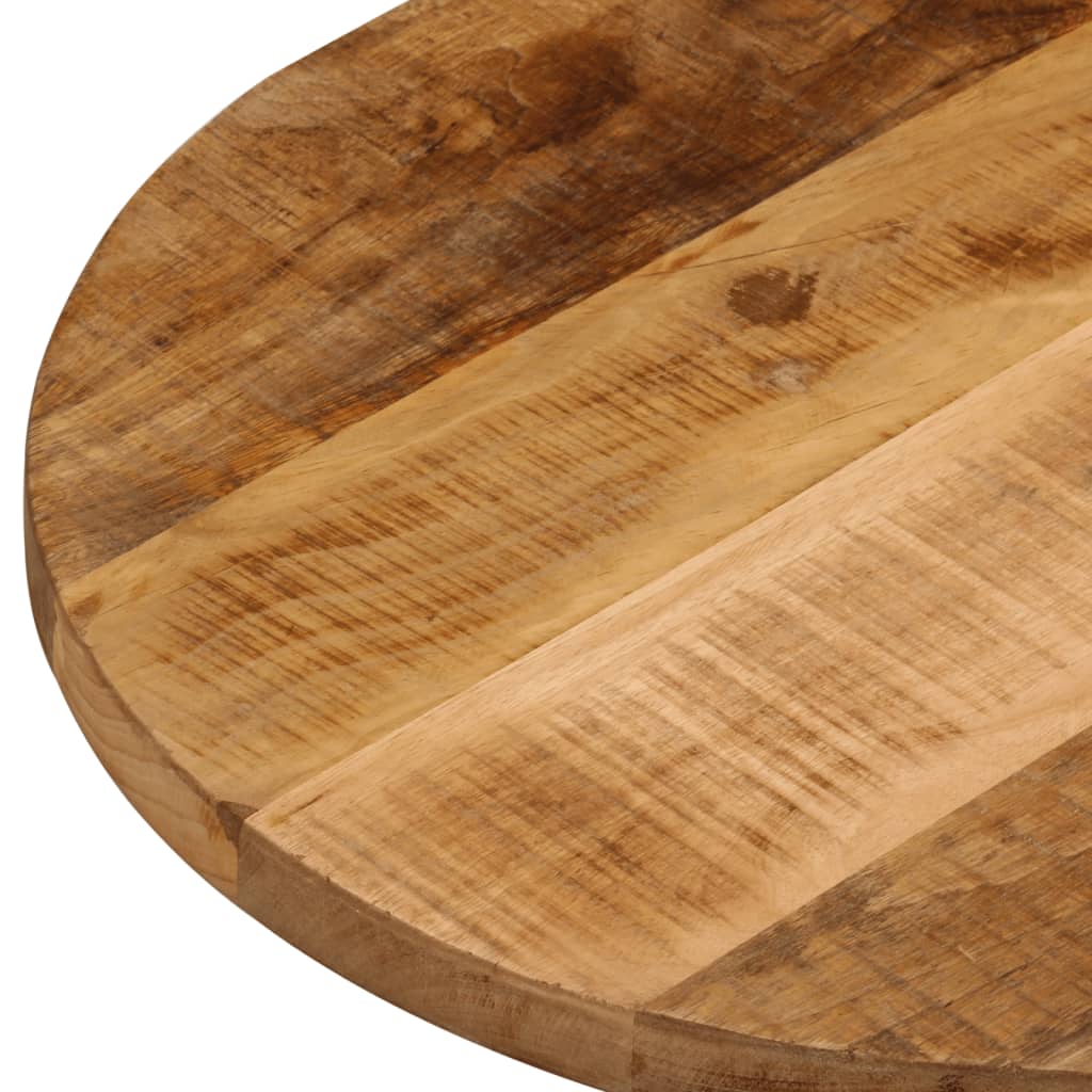 Table Top 100x50x3.8 cm Oval Solid Wood Mango Thickness 38 mm Rough mango wood(natural) 110 cm