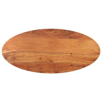 Table Top 100x50x2.5 cm Oval Solid Wood Mango Thickness 25 mm 110 cm 50 cm