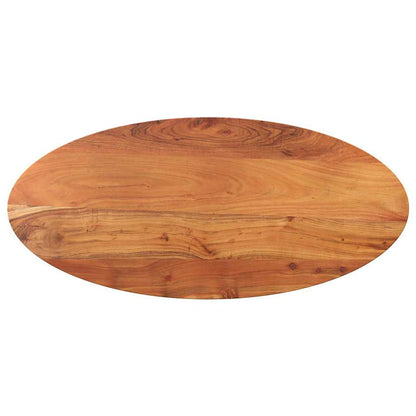 Table Top 140x50x3.8 cm Oval Solid Wood Mango Thickness 38 mm Acacia wood(natural) 100 cm 40 cm