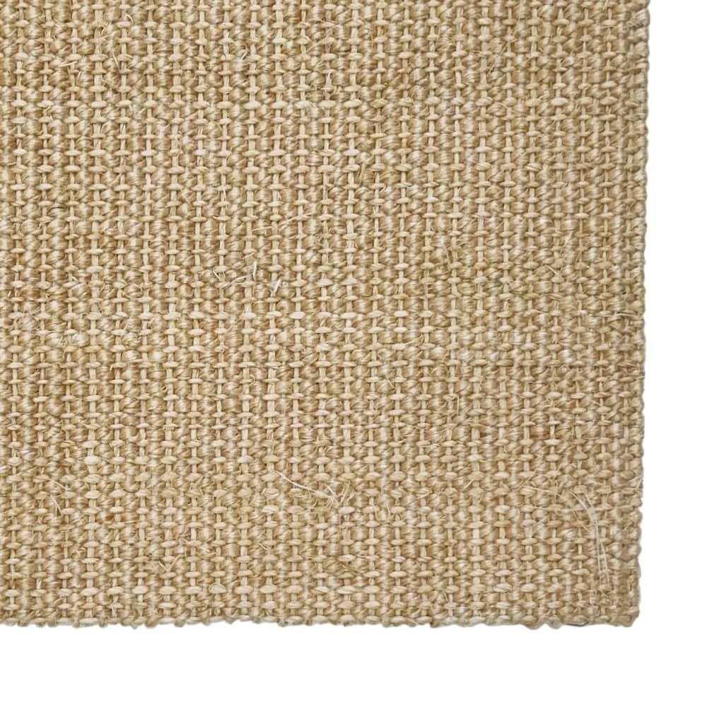Sisal Rug for Scratching Post Width 100 cm 100 cm