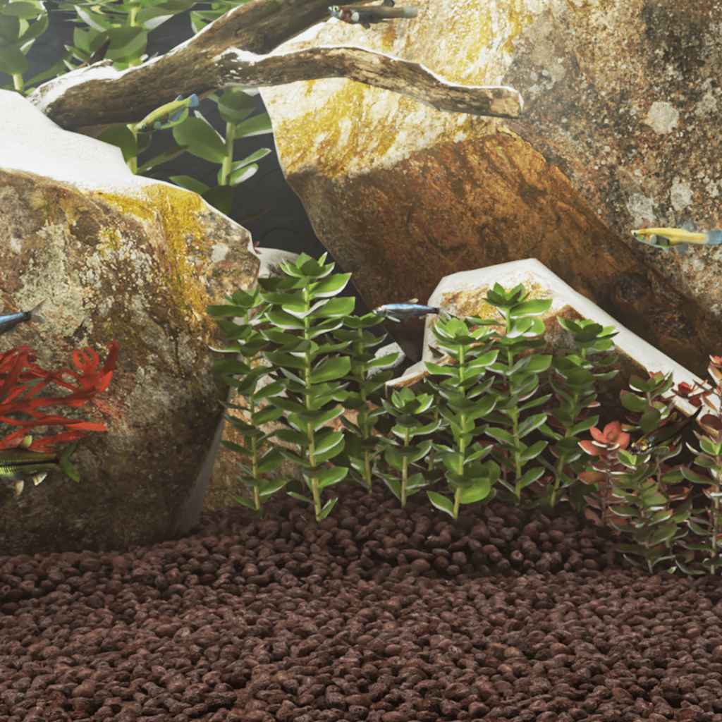 Volcanic Rocks 10 kg 5-8 Red 1-2 cm (25 kg)