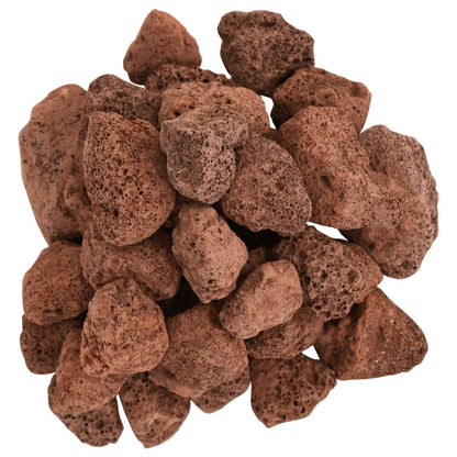 Volcanic Rocks 10 kg 5-8 Red 3-5 cm (25 kg)