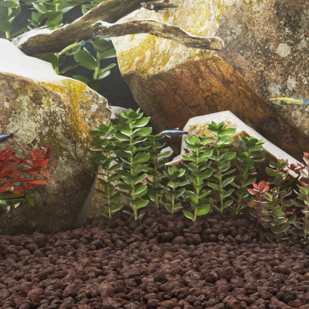 Volcanic Rocks 10 kg 5-8 Red 3-5 cm (25 kg)