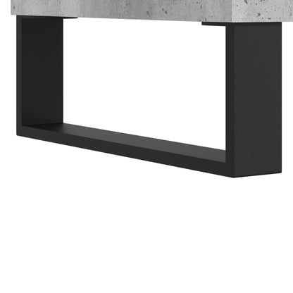 vidaXL Coffee Table Concrete Grey 100x50x45 cm Engineered Wood