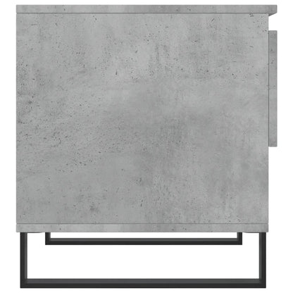 vidaXL Coffee Table Concrete Grey 50x46x50 cm Engineered Wood