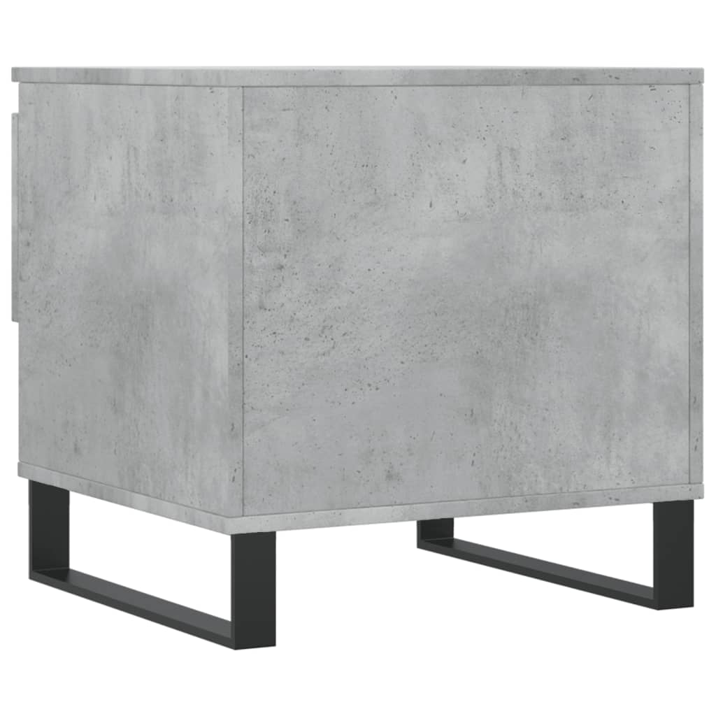 vidaXL Coffee Table Concrete Grey 50x46x50 cm Engineered Wood