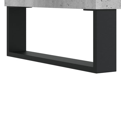 vidaXL Coffee Table Concrete Grey 50x46x50 cm Engineered Wood