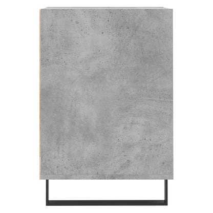 vidaXL TV Cabinet Concrete Grey 100x35x55 cm Engineered Wood