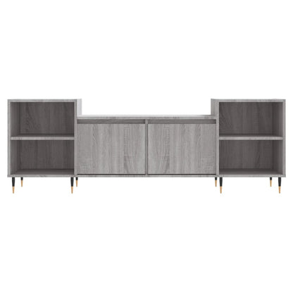 TV Cabinet 160x35x55 cm Engineered Wood Grey sonoma
