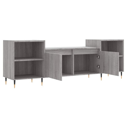 TV Cabinet 160x35x55 cm Engineered Wood Grey sonoma