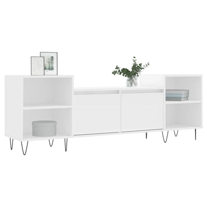 vidaXL TV Cabinet White 160x35x55 cm Engineered Wood