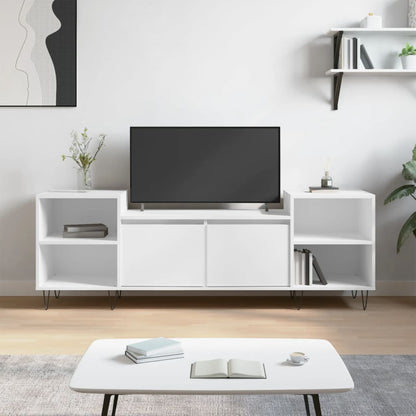 vidaXL TV Cabinet White 160x35x55 cm Engineered Wood