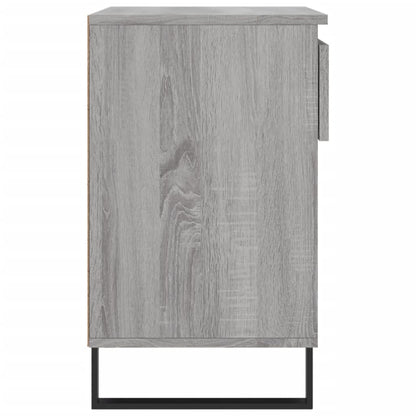 vidaXL Shoe Cabinet Grey Sonoma 70x36x60 cm Engineered Wood