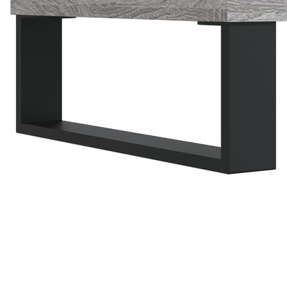 vidaXL Shoe Cabinet Grey Sonoma 70x36x60 cm Engineered Wood