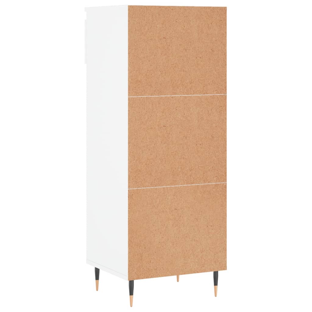 vidaXL Shoe Cabinet White 40x36x105 cm Engineered Wood