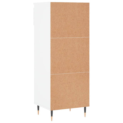 vidaXL Shoe Cabinet White 40x36x105 cm Engineered Wood