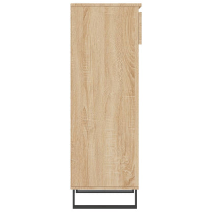 vidaXL Shoe Cabinet Sonoma Oak 40x36x105 cm Engineered Wood