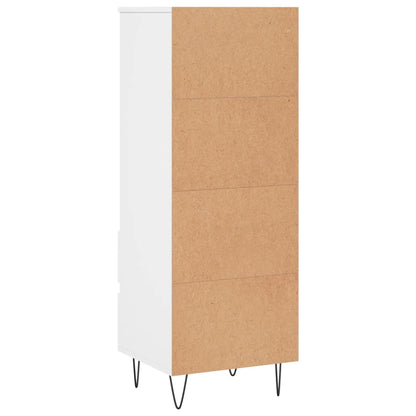 vidaXL Highboard White 40x36x110 cm Engineered Wood