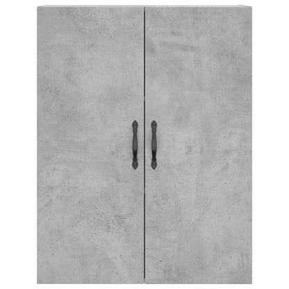 vidaXL Wall Mounted Cabinet Concrete Grey 69.5x34x90 cm Engineered Wood