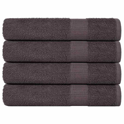 Sauna Towels "FROGN" 80x200 cm 360 gsm 4 pcs Anthracite