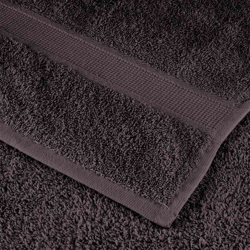 Sauna Towels "FROGN" 80x200 cm 360 gsm 4 pcs Anthracite