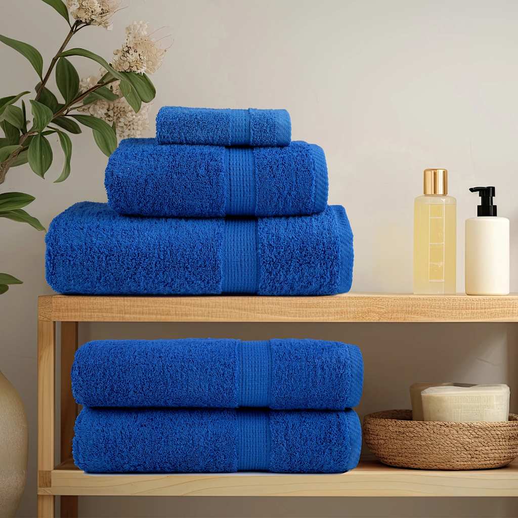 Towels "FROGN" 100x200 cm 360 gsm 4 pcs Blue