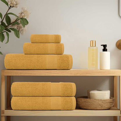 Sauna Towels "FROGN" 80x200 cm 360 gsm 4 pcs Gold