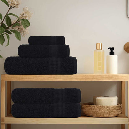 Towels "FROGN" 100x200 cm 360 gsm 4 pcs Black