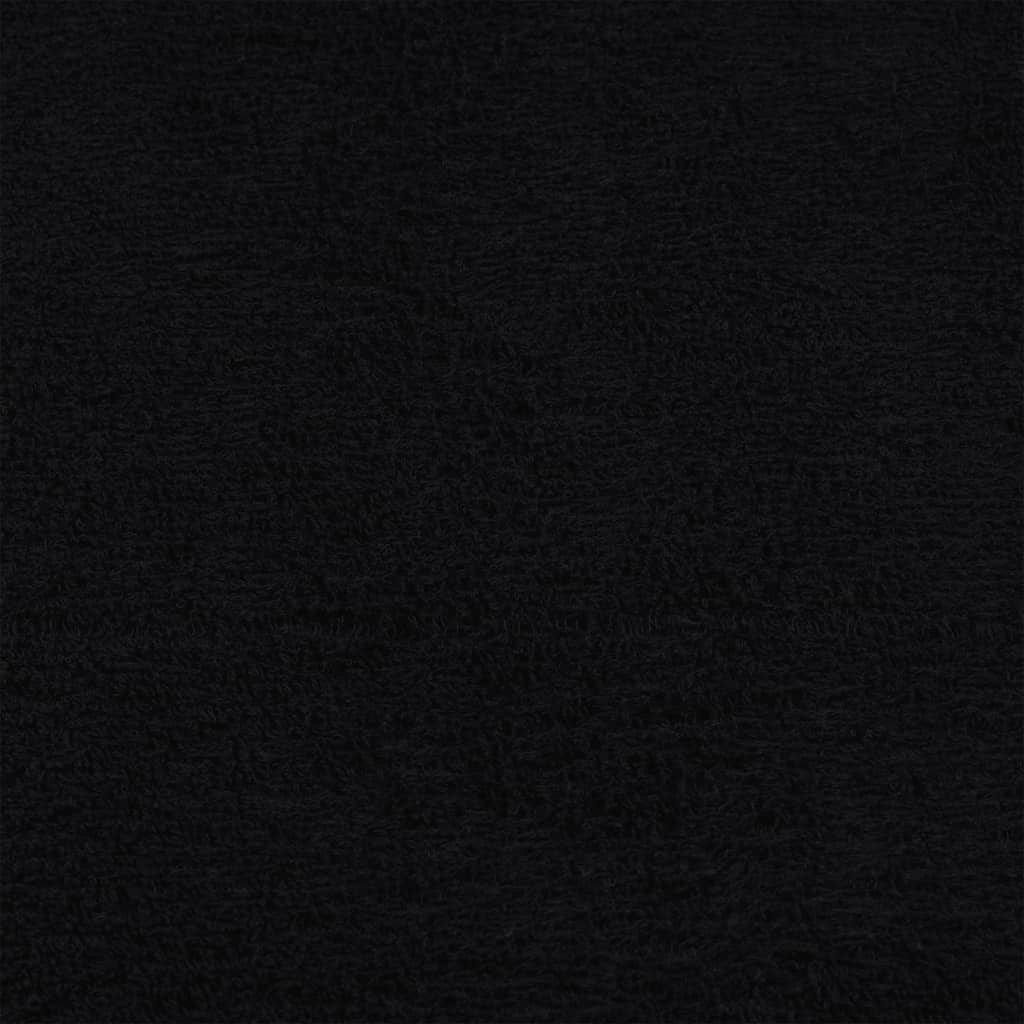 Towels "FROGN" 100x200 cm 360 gsm 4 pcs Black