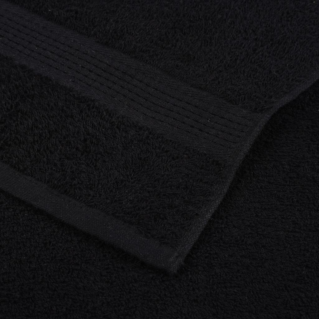 Towels "FROGN" 100x200 cm 360 gsm 4 pcs Black