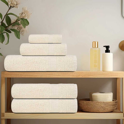 Towels "FROGN" 100x200 cm 360 gsm 4 pcs Cream