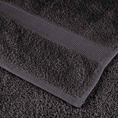 Premium Bath Towels "SOLUND" 100x150 cm 600 gsm 4 pcs Anthracite