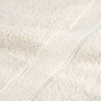 8 Piece Premium Towel Set SOLUND 600 gsm Cream