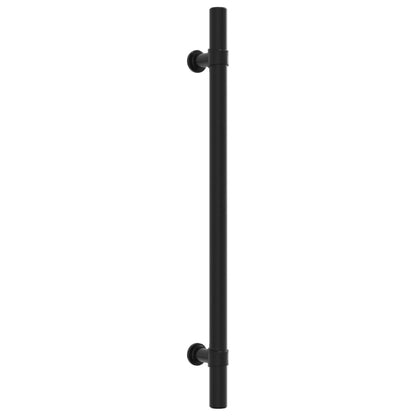 Cabinet Handles Stainless Steel 20 pcs Black 192 mm