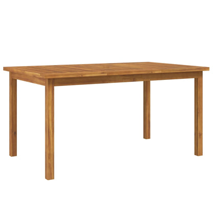 vidaXL 5 Piece Garden Dining Set Solid Wood Acacia 6