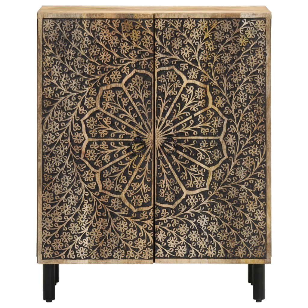 vidaXL Side Cabinets 3 pcs 60x33x75 cm Solid Wood Mango 6