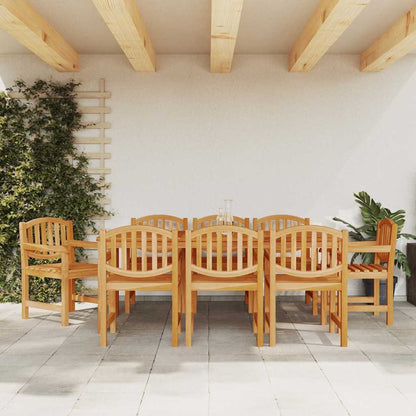 vidaXL Garden Chairs 8 pcs 58x59x88 cm Solid Wood Teak 1