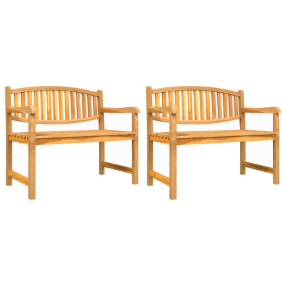 vidaXL 5 Piece Garden Dining Set Solid Wood Teak 6