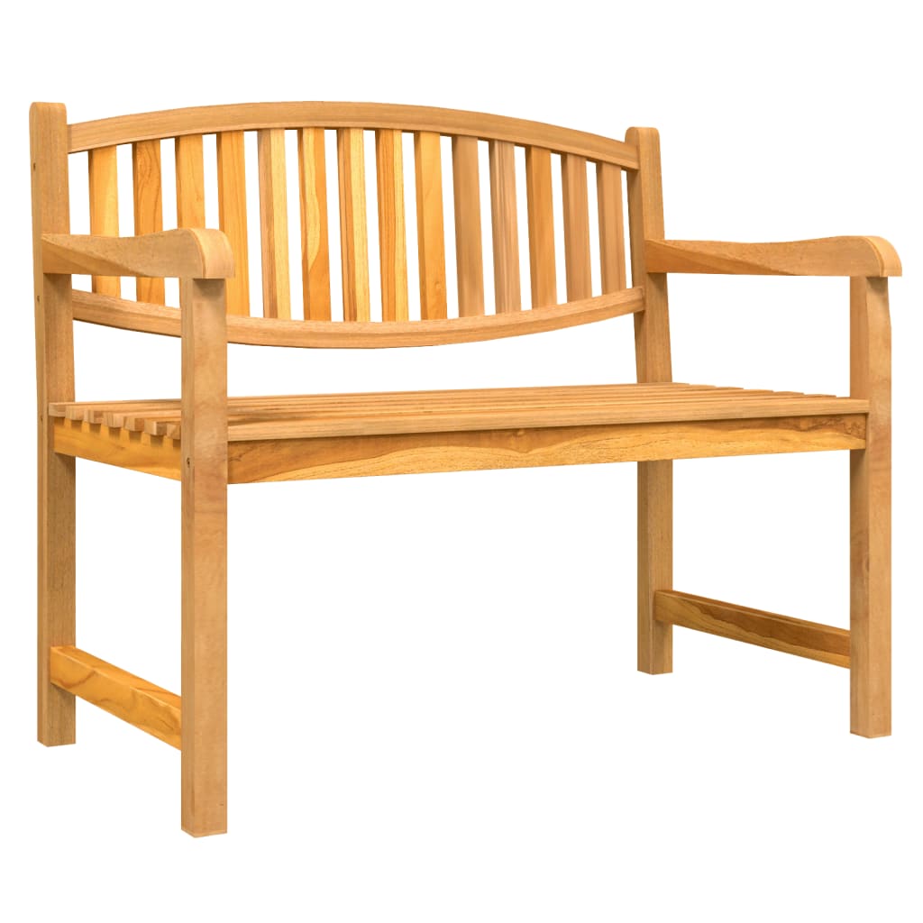 vidaXL 3 Piece Garden Dining Set Solid Wood Teak 4