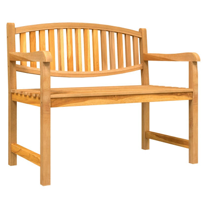 vidaXL 3 Piece Garden Dining Set Solid Wood Teak 4