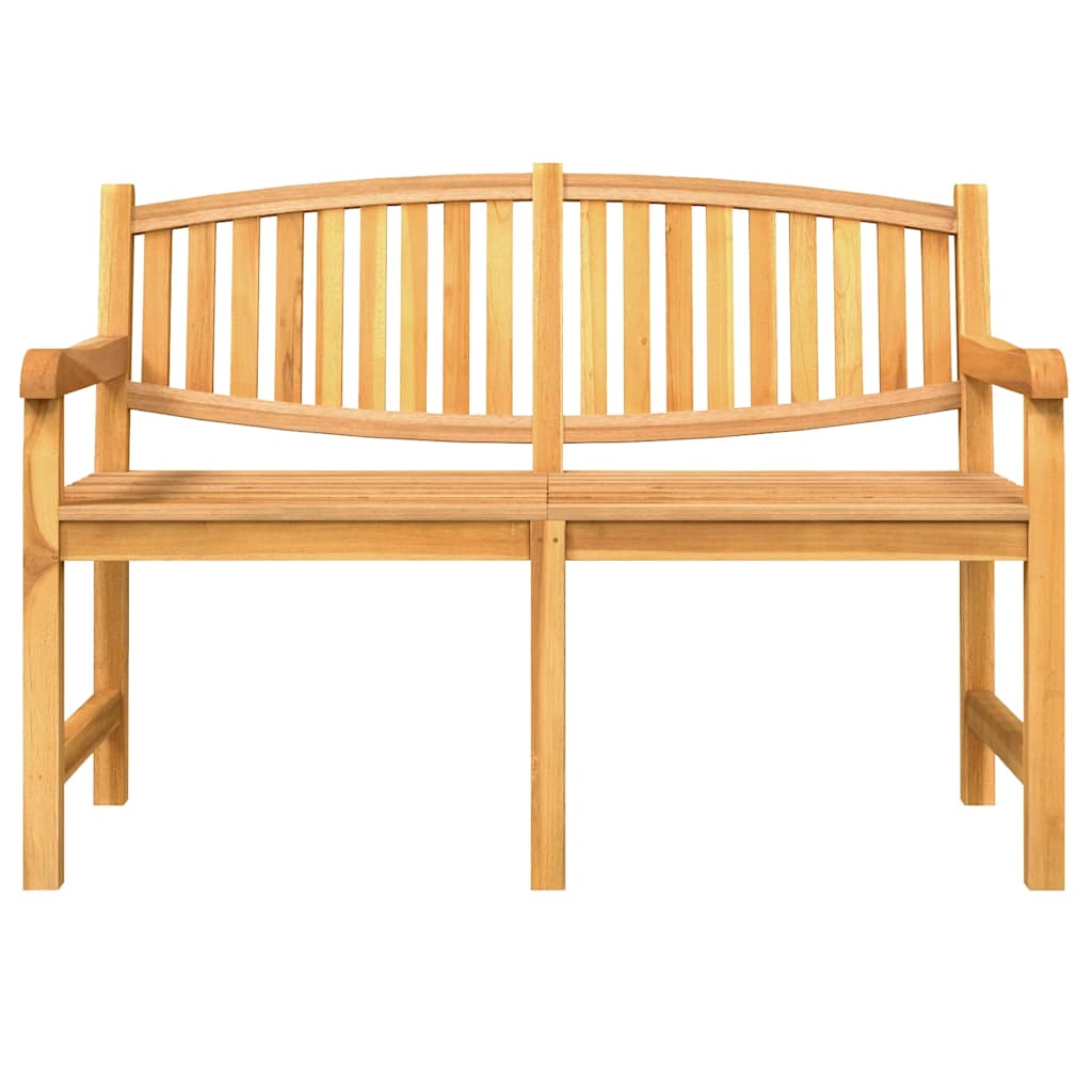 vidaXL 3 Piece Garden Dining Set Solid Wood Teak 5
