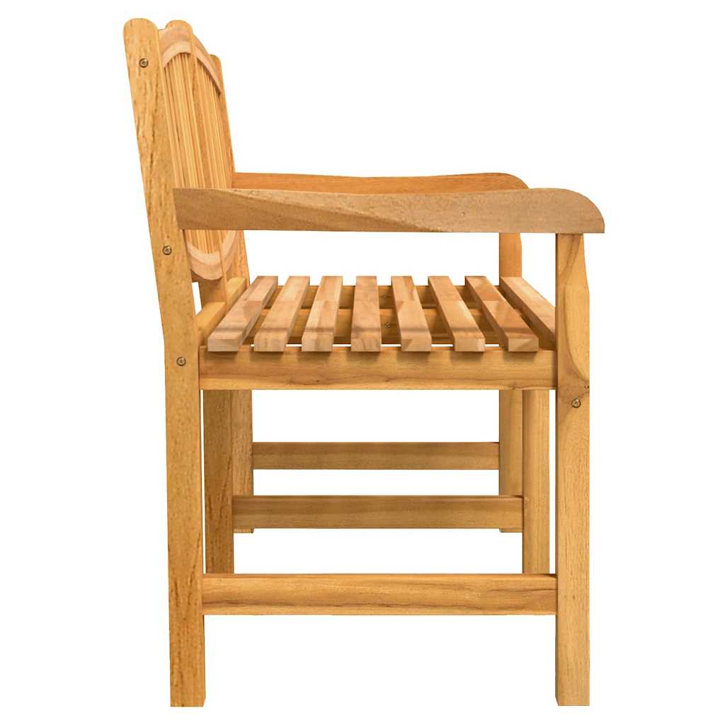 vidaXL 3 Piece Garden Dining Set Solid Wood Teak 6