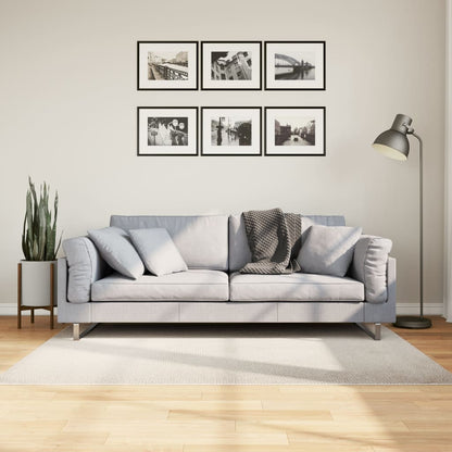 Rug IZA Short Pile Scandinavian Look Cream 120 x 170 cm