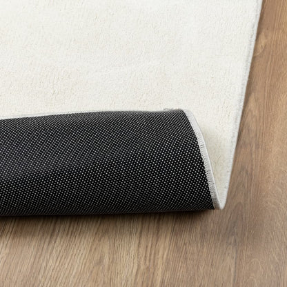 Rug OVIEDO Short Pile Cream 160 x 230 cm