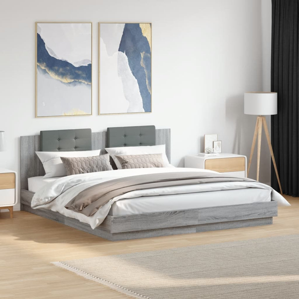vidaXL Bed Frame without Mattress 200x200cm
